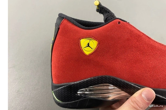 Rep EP  654459-670 Air  Jordan 654459-670 14 “Ferrari” 0130